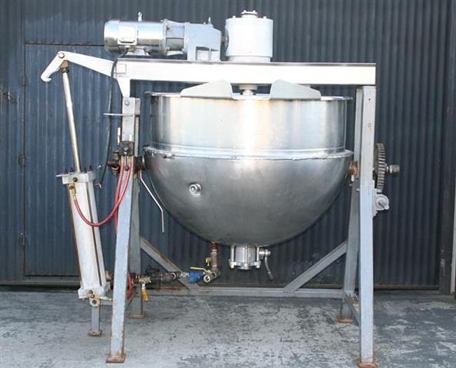 Used 200 gallon Hamilton Double-motion Jacketed Kettle