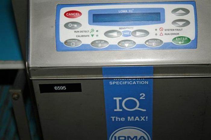 Used Loma IQ2 Metal Detector, 21" belt, 7" max. height