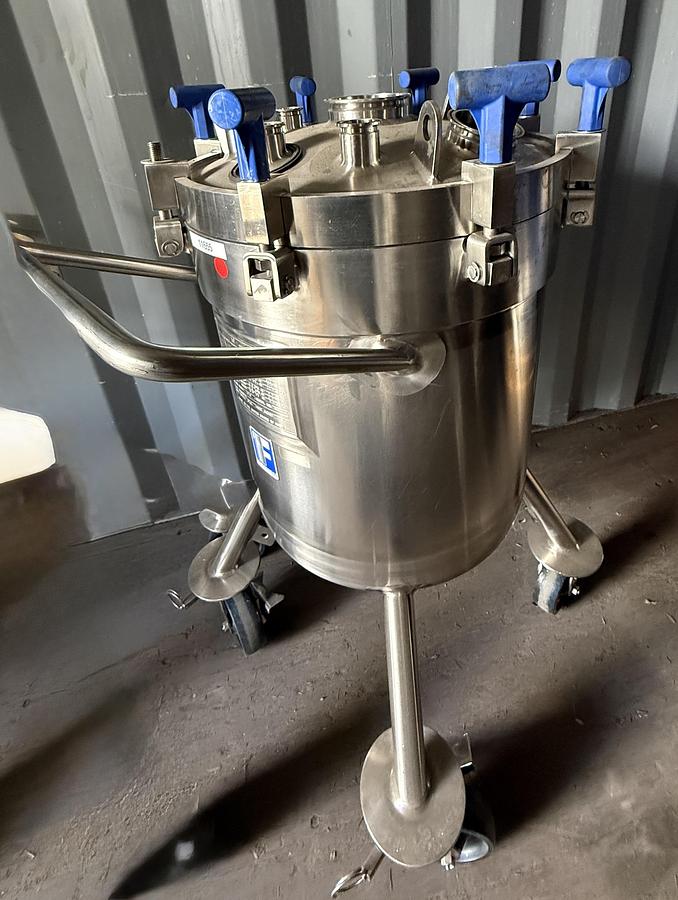 Used 80 liter 316L Feldmeier Tank