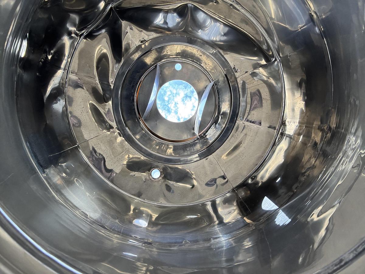 Used Bohle Tote, Stainless Steel