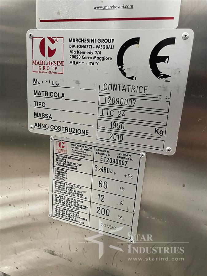 Used Marchesini Dual 12 Lane Counter FTC 24