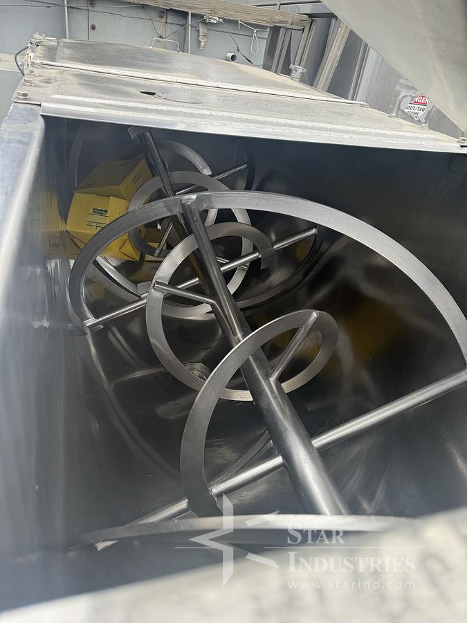 Used 35 Cu Ft J.H. Day S.S. Ribbon Blender