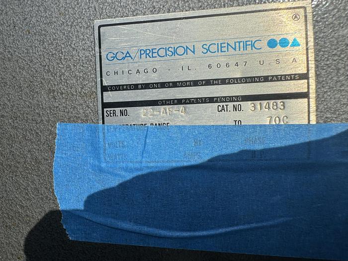 Used Thelco Precision Scientific Refrigerator Model 4