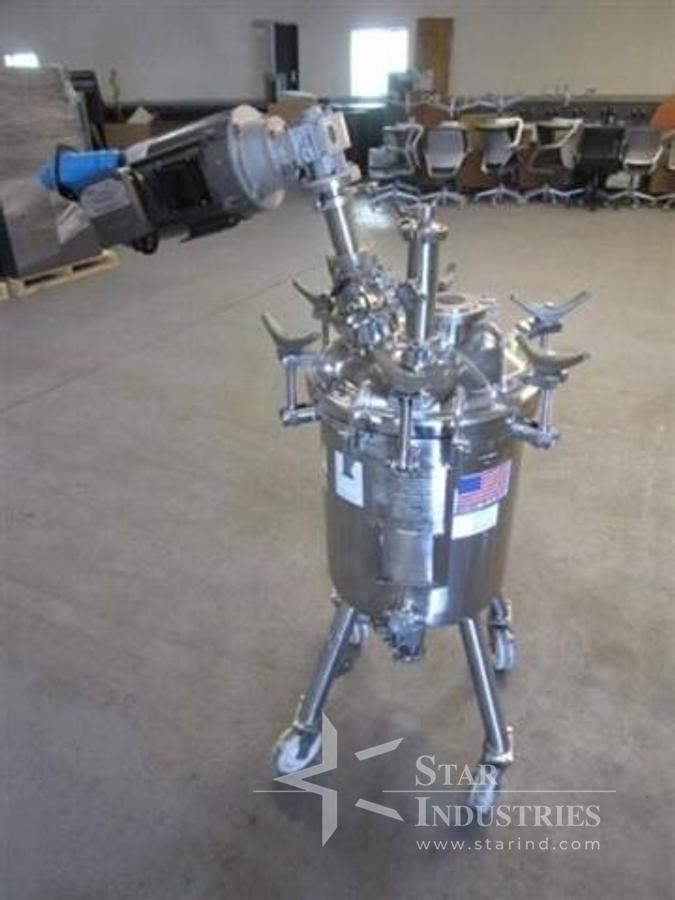 Used 50 liter Precision Pressure Vessal w/ Agitator