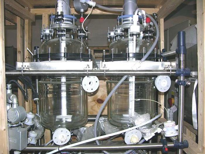 Used QVF Process Systems 25 liter Triple-walled Reactor