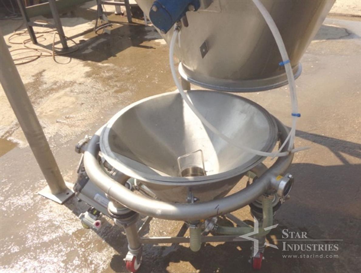Used Stainless Steel Bulk Bag Unloading System