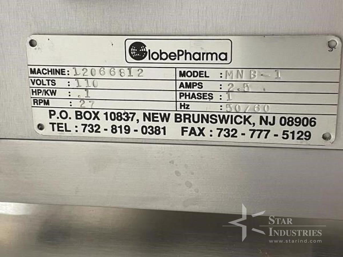 Used Globe Pharma MNB-1 Mini Blend V-Blender