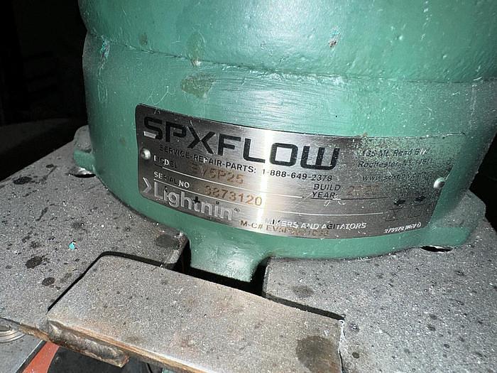 Used Tank, 170 Gallon, 316 Stainless Steel, Jacketed, Agitated