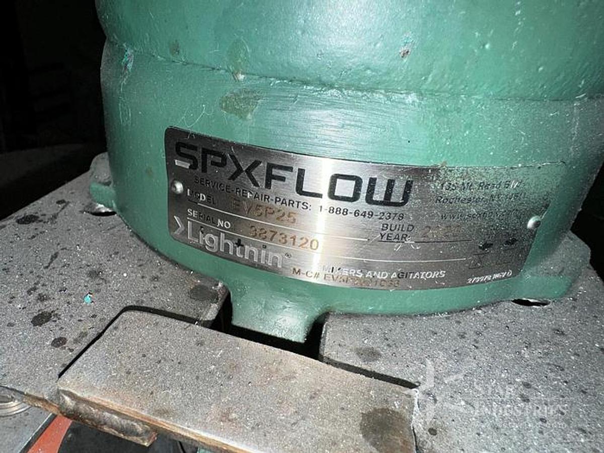 Used Tank, 170 Gallon, 316 Stainless Steel, Jacketed, Agitated