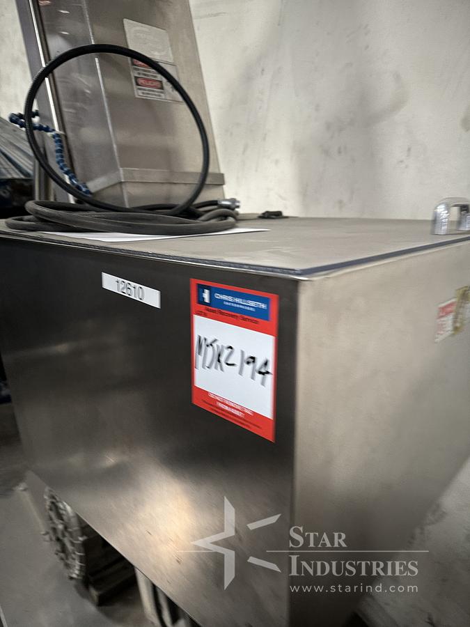 Used Pharma Pack Cleated Cap Elevator