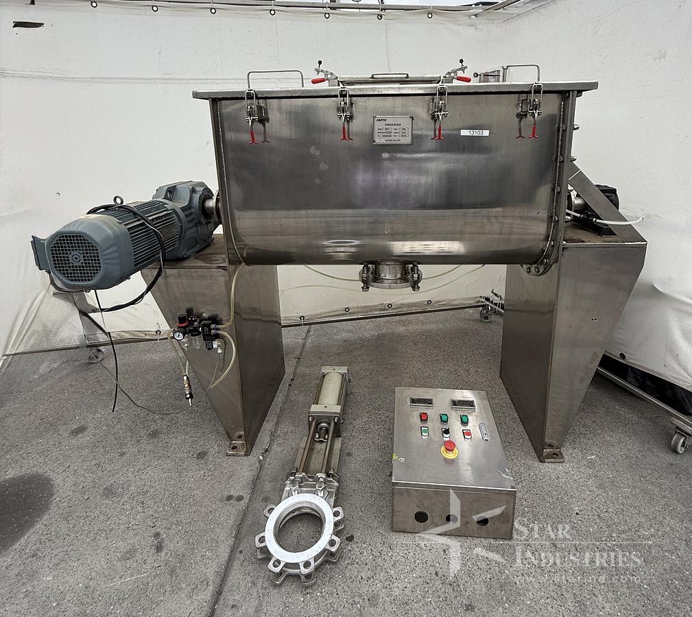 Used Stainless Steel Ribbon Blender RB-37