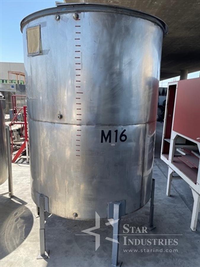 Used 2000 Gallon S.S.Tank