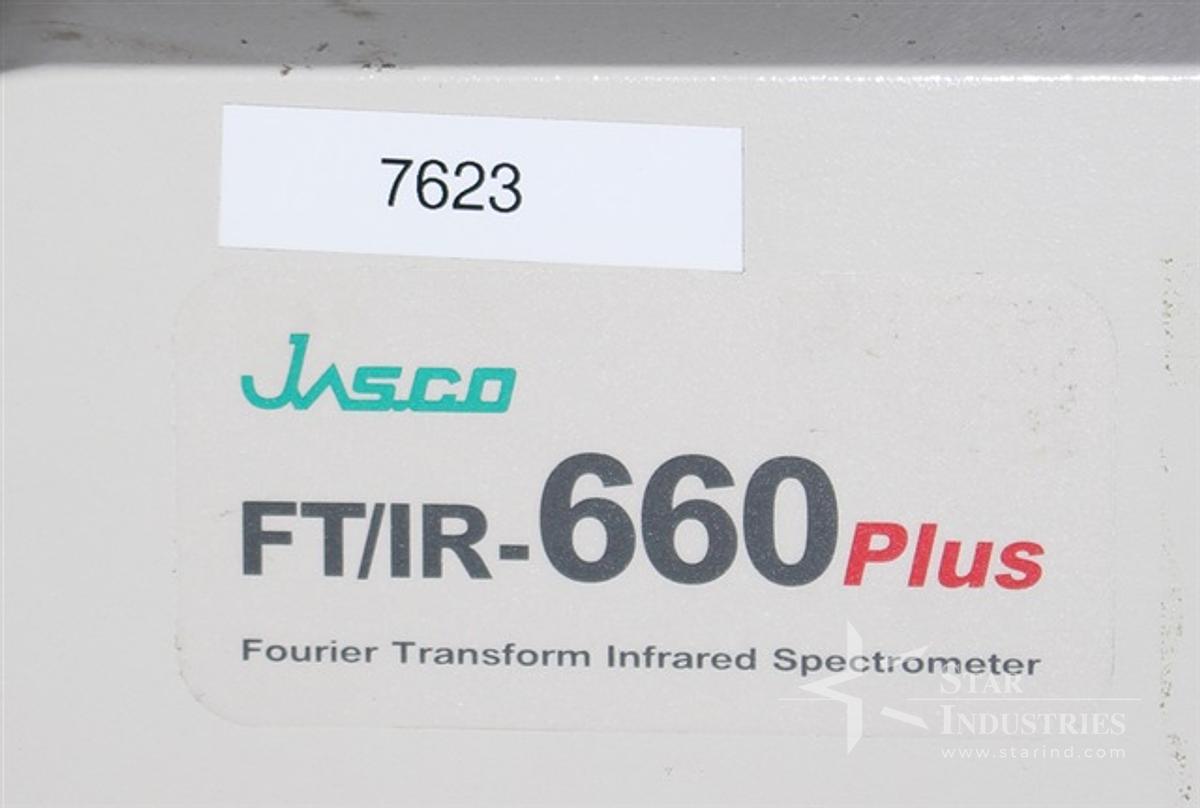 Used Jasco FT/IR-660 Plus Fourier Transform Infrared Spectrometer