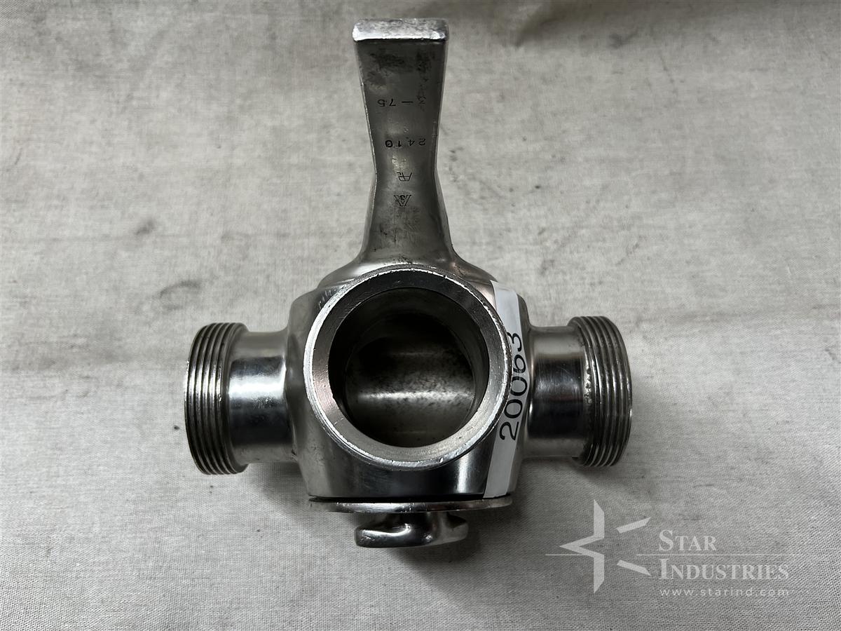 Used Stainless Steel T-Valve