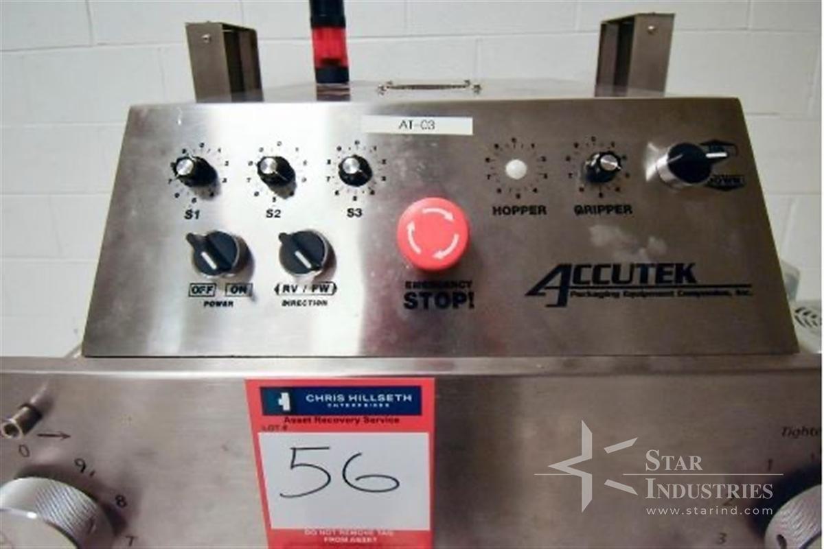 Used Accutek 6 Spindle Capper