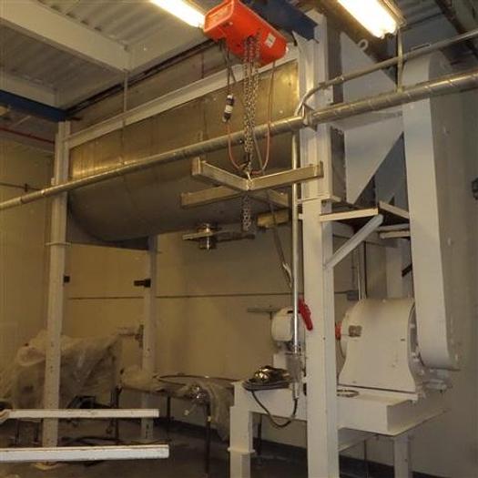 Used 270 c.f. S.S. Ribbon Blender