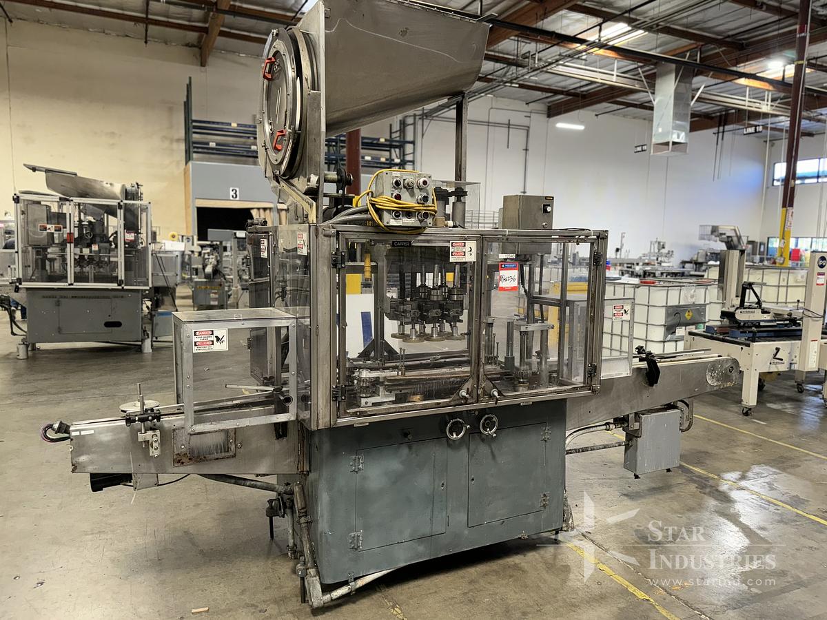 Used 3 Spindle Capper 