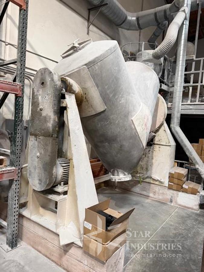 Used Liquid Solids V- Blender