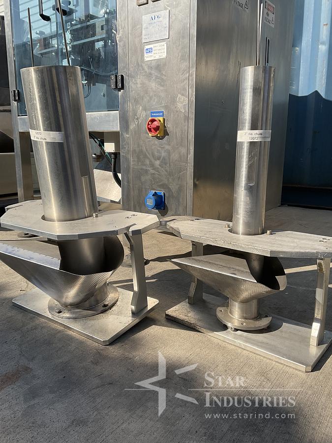 Used AFG Process System Vertical Form, Fill, Seal Bagger w/ 10 Head Scale