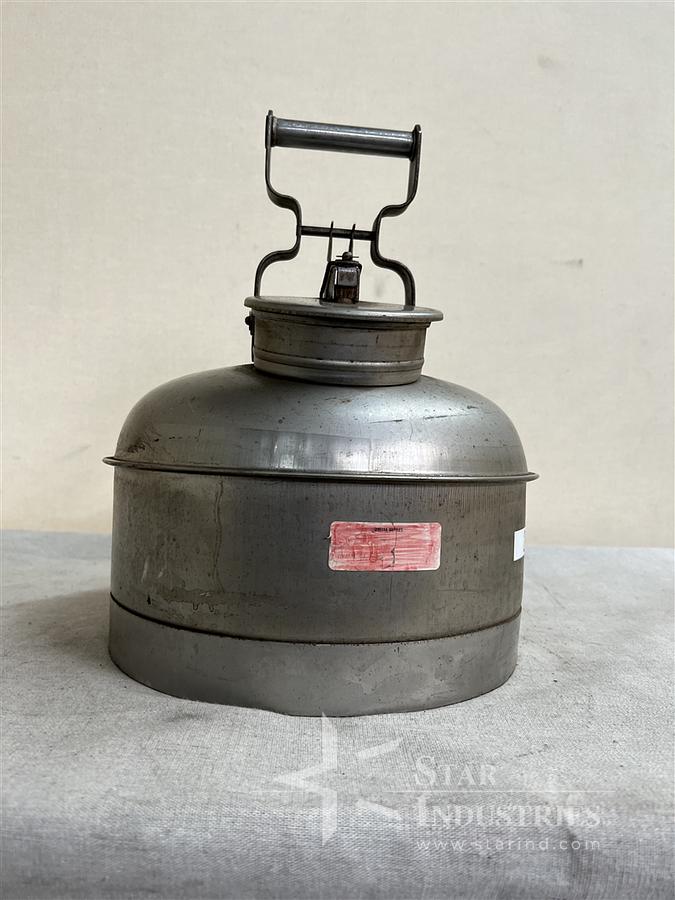 Used Qorpak Bottles Eagle FM Metal Container