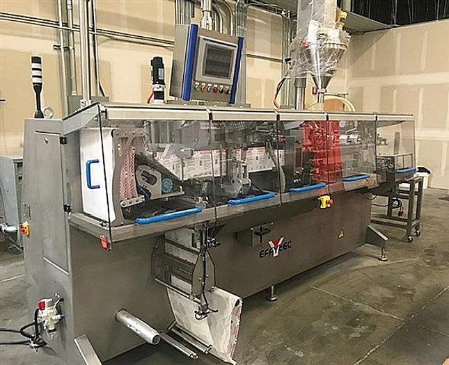 Used Effytec HB151 Horizontal Form/Fill/Seal Machine
