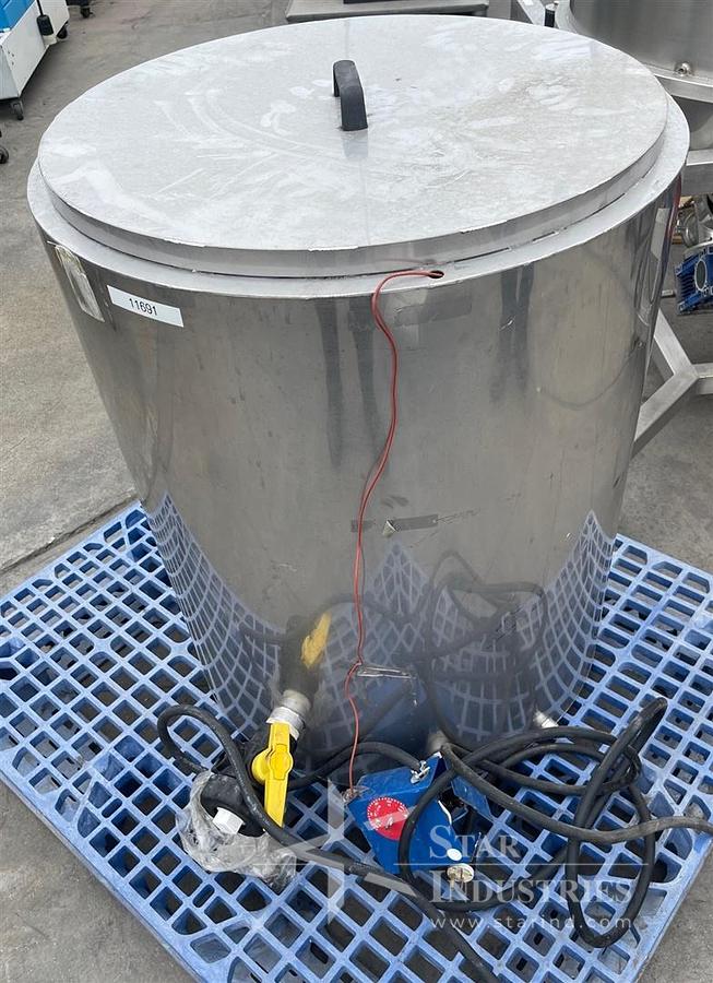 Used 50 gallon Electrically Heated S.S. Tank