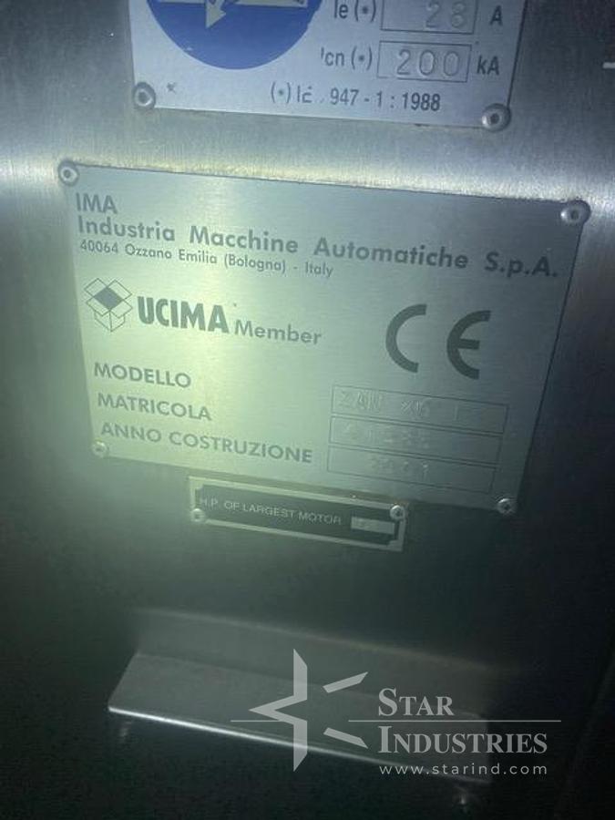 Used IMA Zanasi 40F Encapsulator w/vac & Polisher