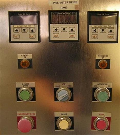 Used Patterson Kelley 5 c.f. Twin shell dry blender with bar