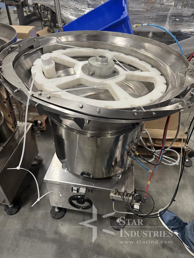Used Capmatic Model Rebel Monoblock Capper for pumps, with multiple change parts
