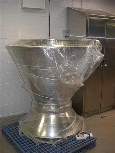 Used Niro/Aeromatic Model S-6 75-300 kg Fluid Bed Granulator