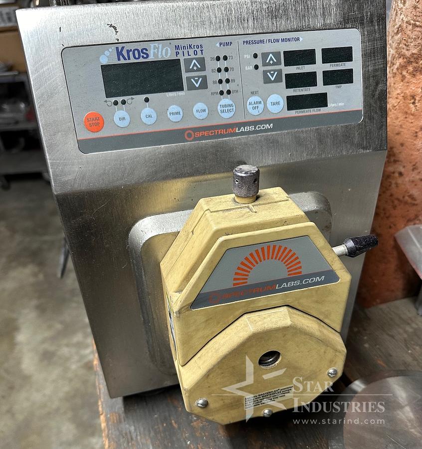 Used Kros Flo Pilot Plus Peristaltic Pump