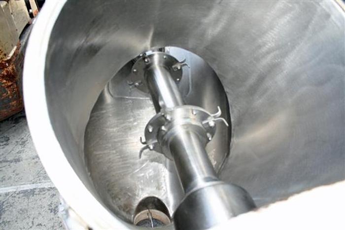 Used Patterson-Kelley 5 c.f. V-blender w/ Liquids-Solids Bar