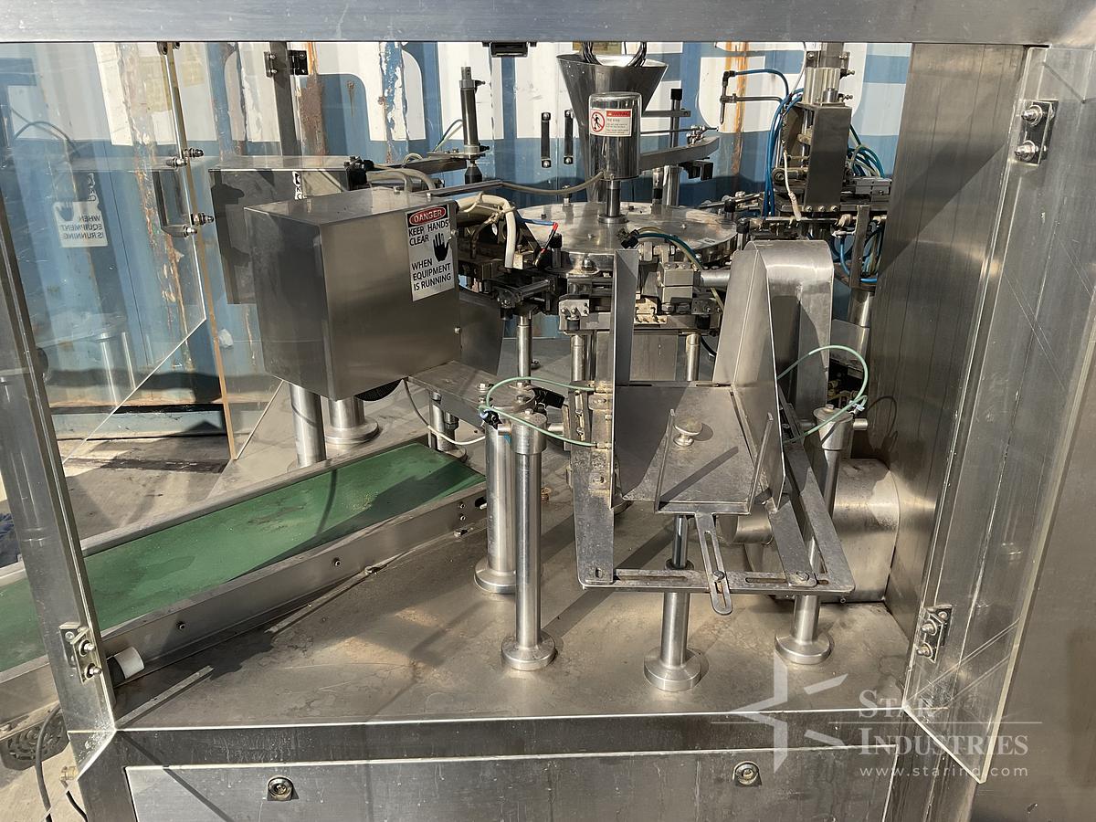 Used AFG Process Systems RBM-8 Bag Filler And Sealer With Overhead Scale