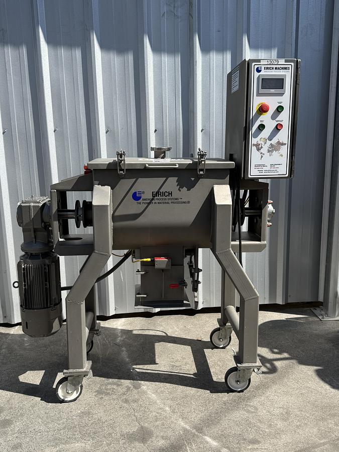 Used Lab Fluidizing Paddle Blender- Lab Blender 1P5