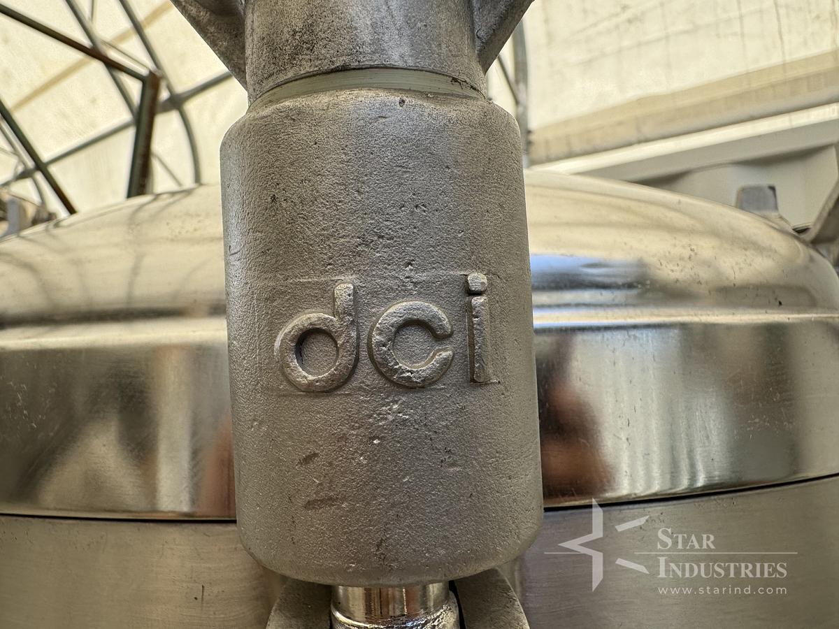 Used 1,000 Liter DCI Tank 316L