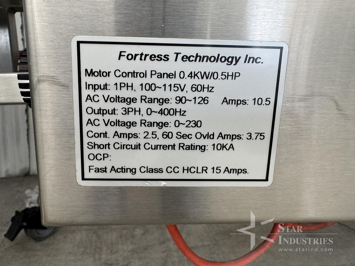 Used Fortress Tech Metal Detector
