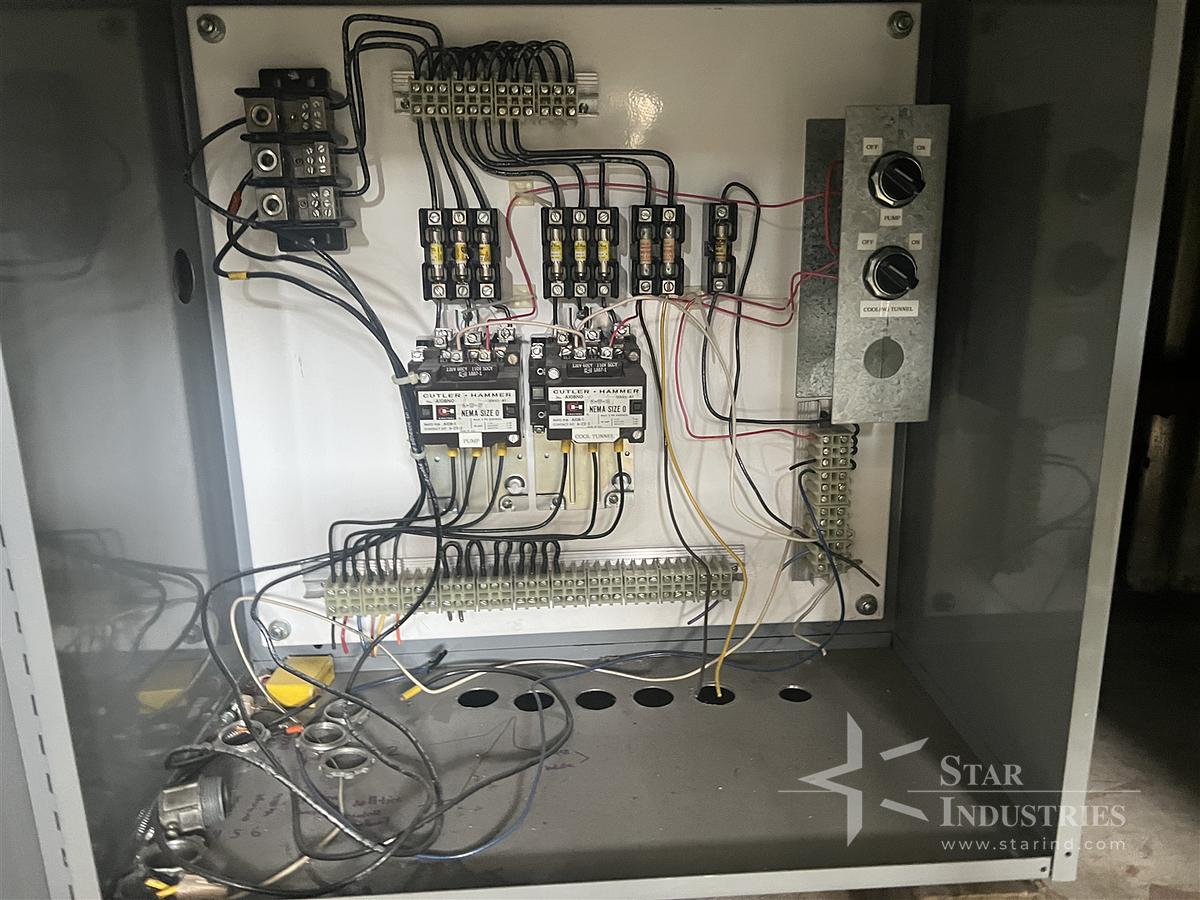 Used MCC Caramac Line Electrical Panel