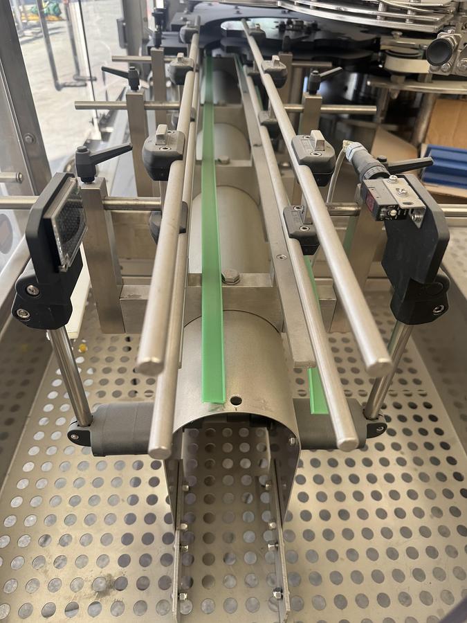 Used Arol Capper with Hopper and Elevator