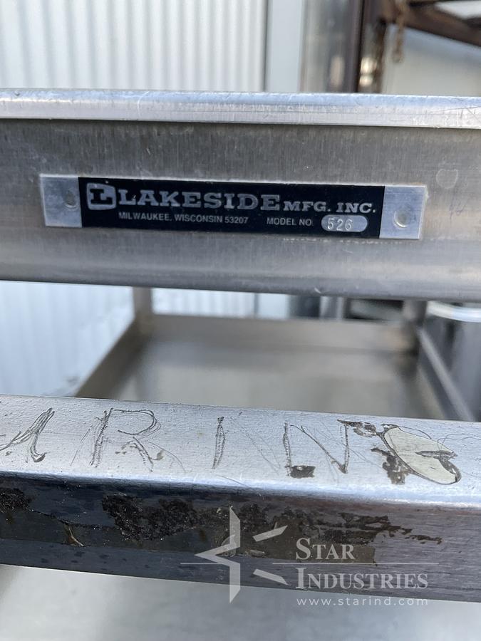 Used Lakeside SS Shelf Cart