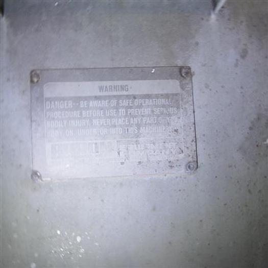 Used 270 c.f. S.S. Ribbon Blender