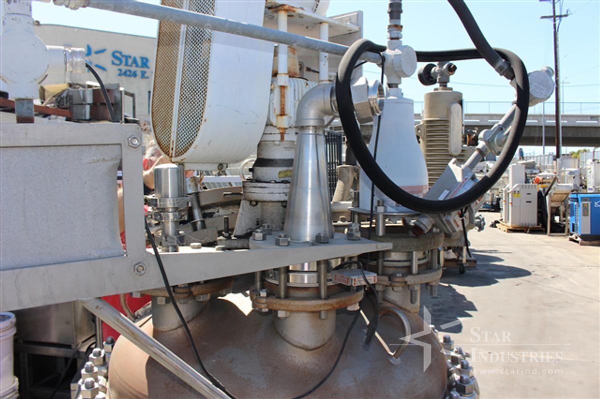 Used 200 liter Pfaudler Glass-lined Reactor w/ agitator