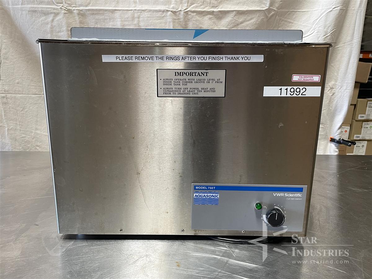 Used VWR Scientific Aqua Sonic Cleaner 750T