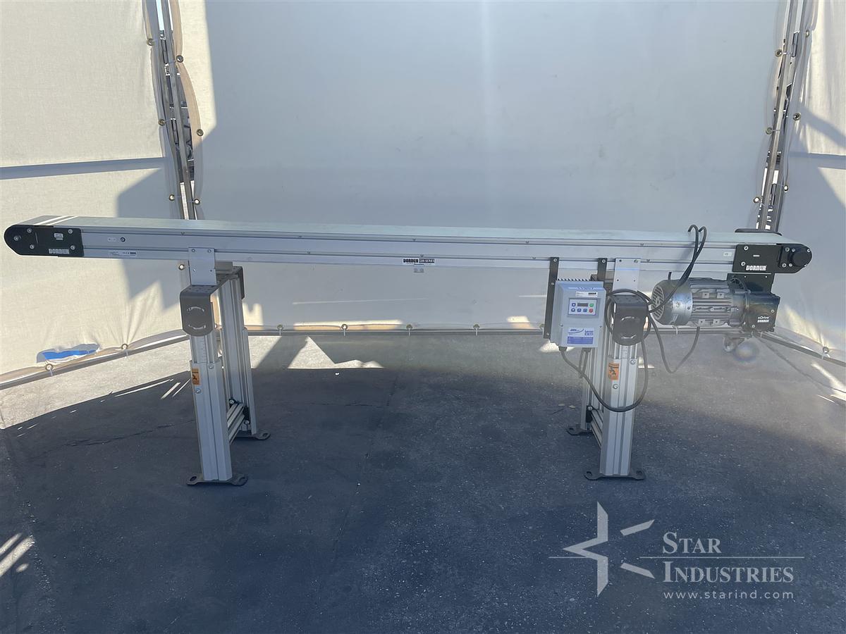 Used Dorner  6" x 92"  Conveyor, variable speed