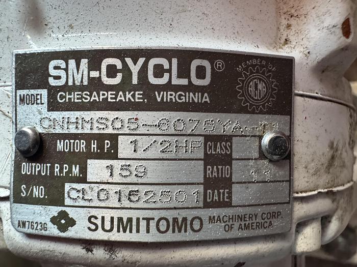 Used SM-Cyclo S.S. 1/2 h.p. Pump on wheels