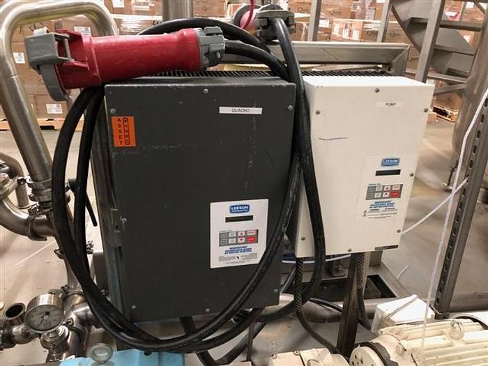 Used Quadro Y-tron Model HV3 60 HP Homogenizer