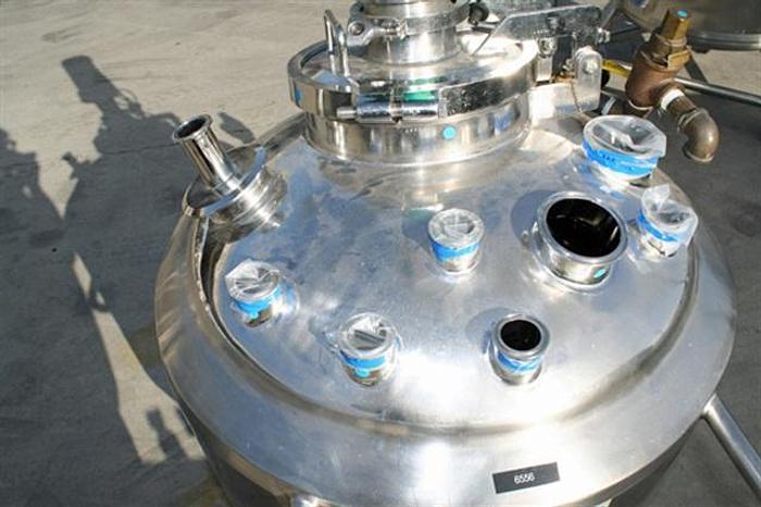 Used 250 liter DCI Tank w/ Ultra Turax T1115.KD Emulsifier
