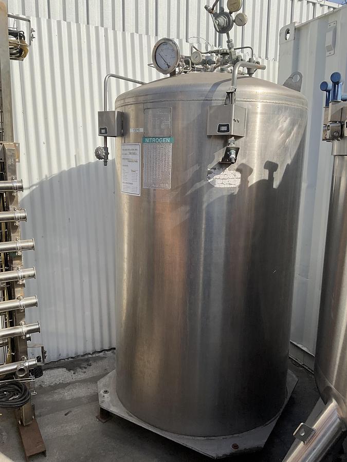 Used Approx. 350 gallon S.S. Nitrogen Reactor