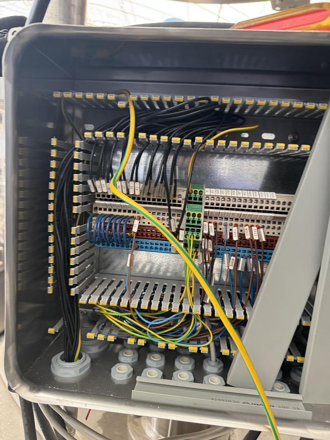 Used Arol Capper with Hopper and Elevator