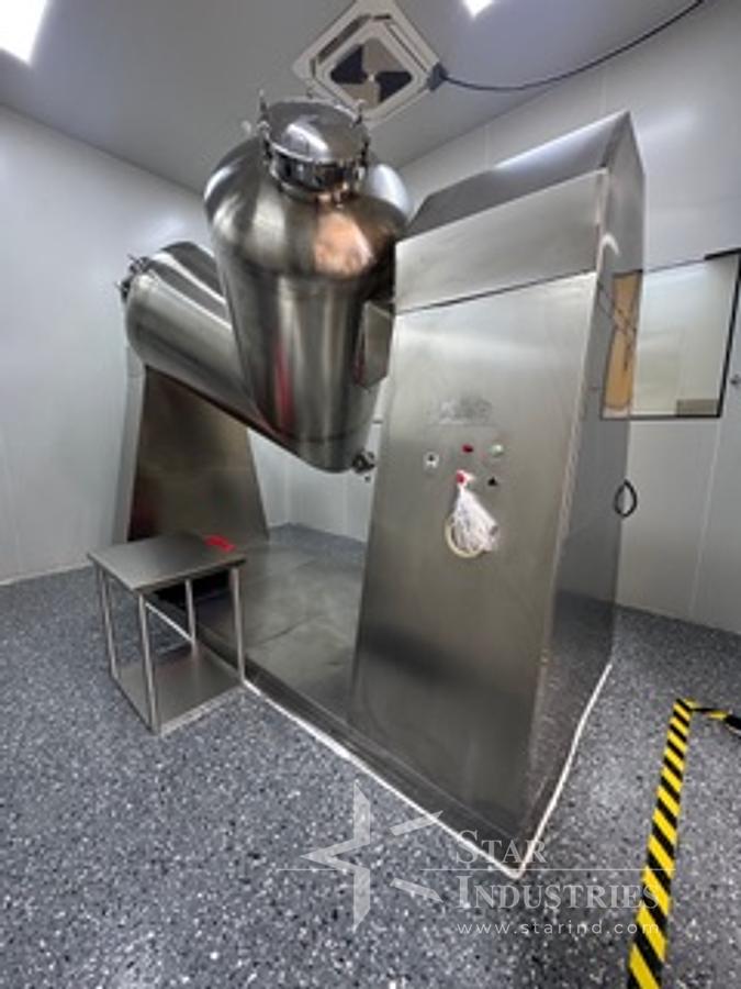 Used Mixer, V-Blender, 3,000 Liter, V-Series Powder Mixer