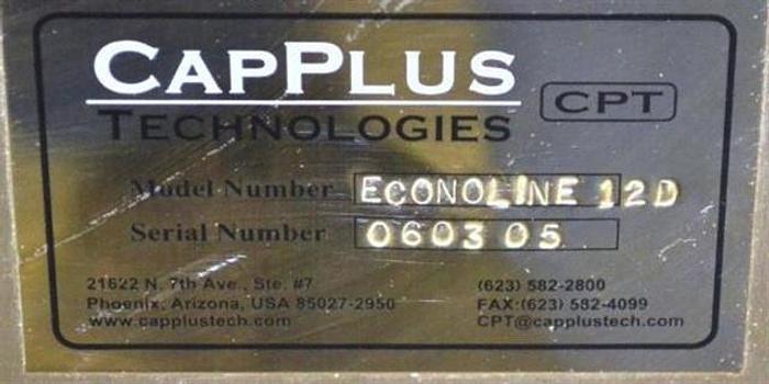 Used ECONOLINE 12D CAPPLUS TABLET PRESS, 12 STATION